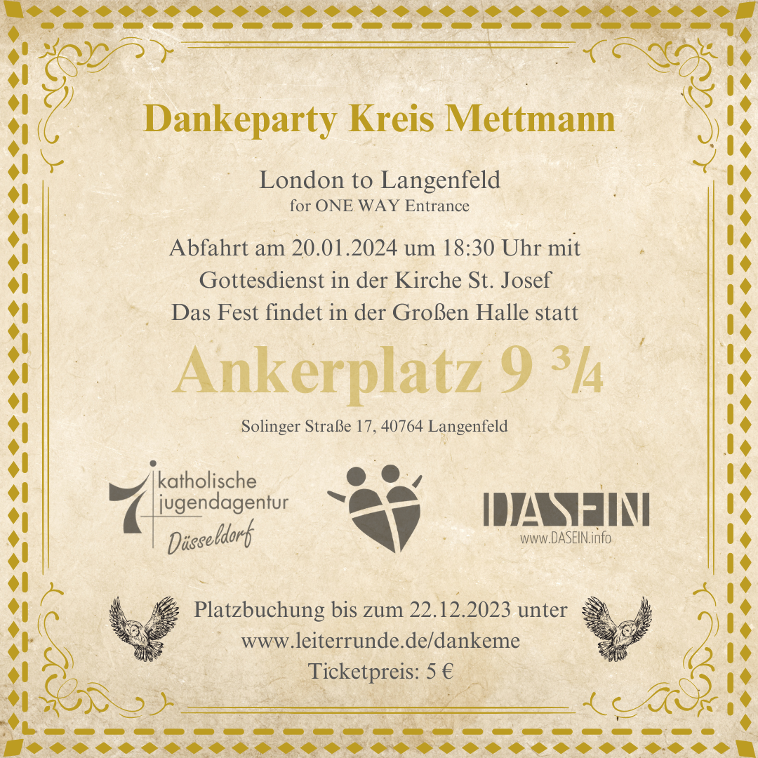 Dankeparty ME 2024
