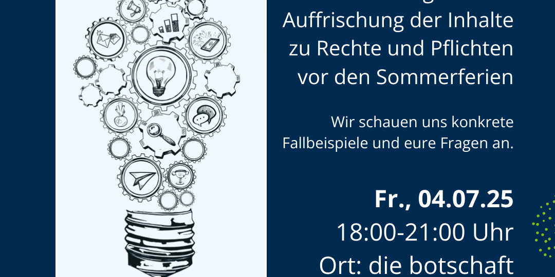 Workshop Rechte und Pflichten