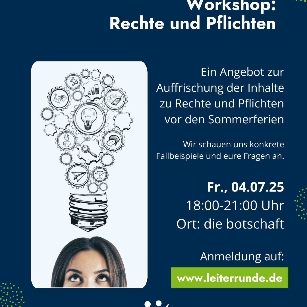 Workshop Rechte und Pflichten